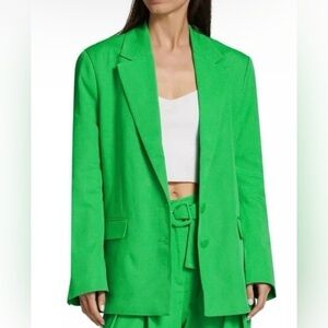 FARM Rio Vibrant Green Blazer